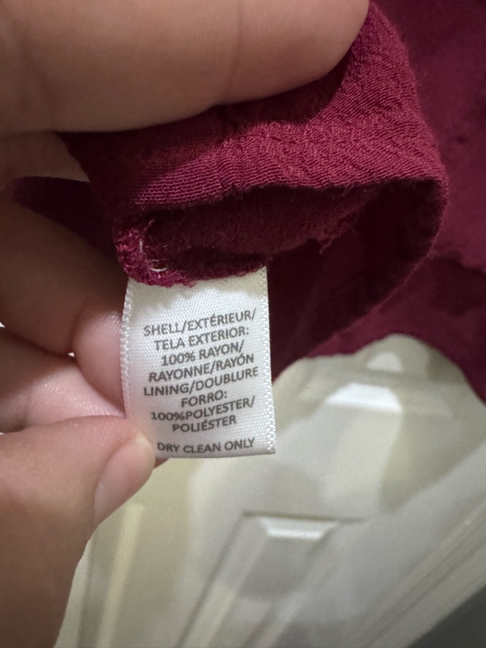 LOFT Plum V-Neck Double-Layer Camisole - Picture 5 of 6